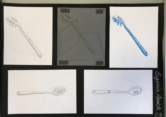De camino a la abstracción con una línea