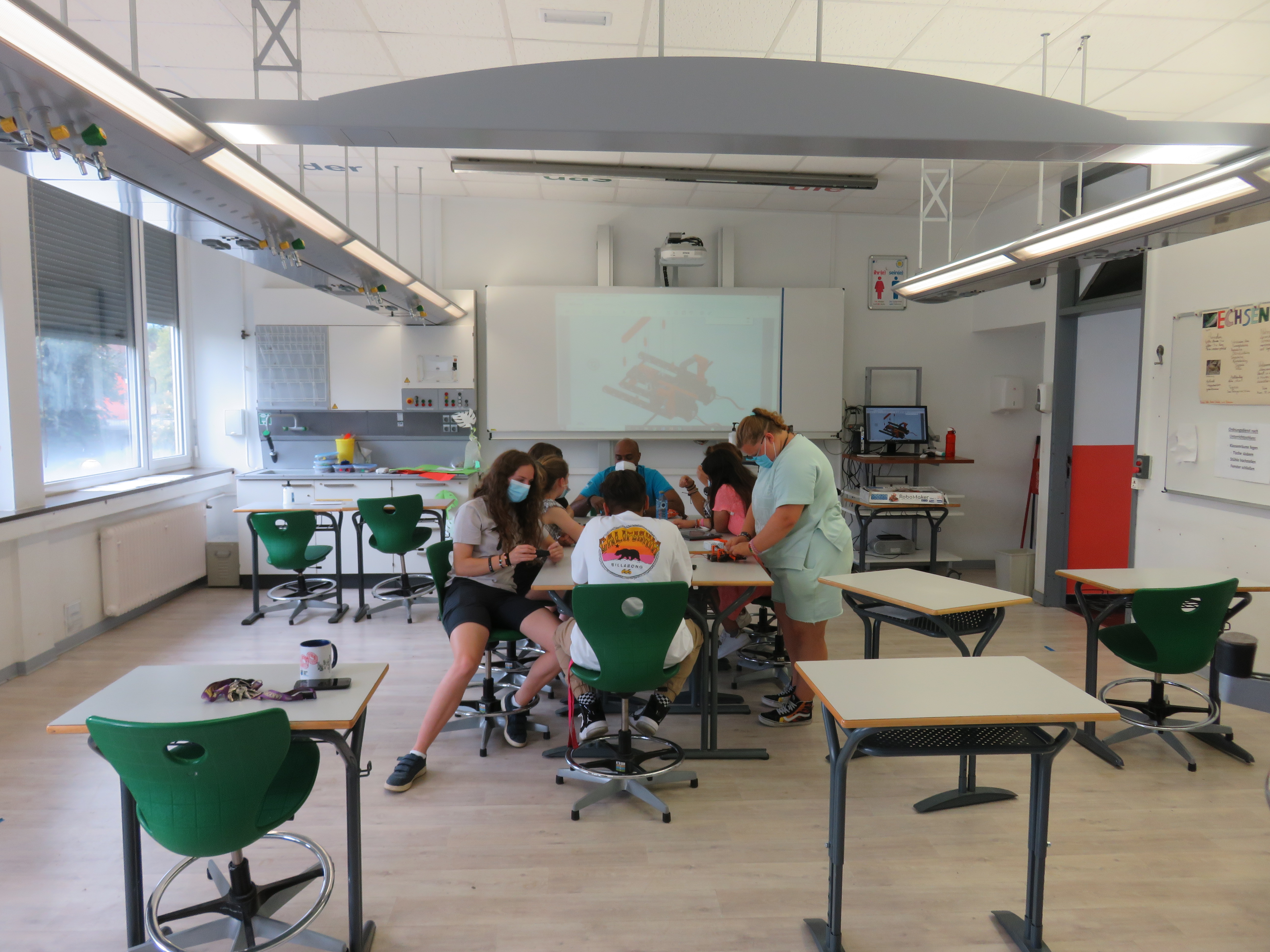 Kleine Gruppengrößen im Sommercamp
