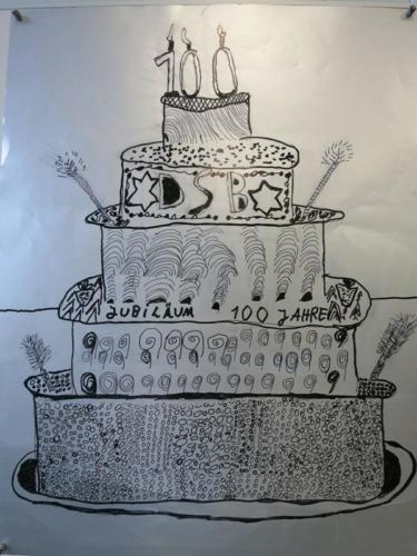 Tarta de cumpleaños / Geburtstagstorte