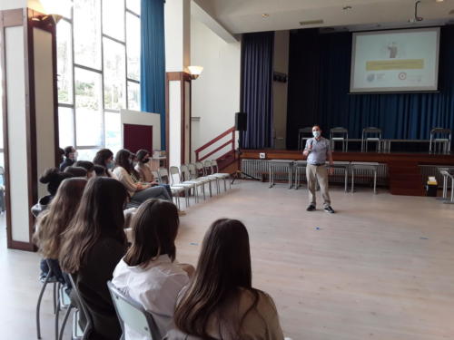 Charla Roberto Salcines / Vortrag Roberto Salcines