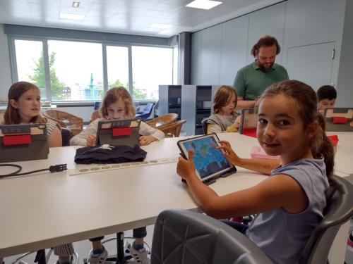 Comienza el campus de verano / Das Sommercamp beginnt