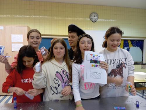 Proyecto anual de lectura, el Día Internacional de la Mujer, St. Patrick's Day y Purim / Jährliches Leseprojekt, Internationaler Frauentag, St. Patrick's Day und Purim