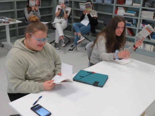 Lectura en los cursos 14 de Mayo / Leseprojekt Englisch- und Deutschkursen 14. Mai