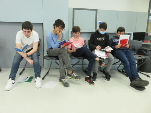 Lectura en los cursos 14 de Mayo / Leseprojekt Englisch- und Deutschkursen 14. Mai
