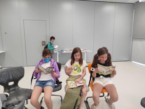Lectura en los cursos 14 de Mayo / Leseprojekt Englisch- und Deutschkursen 14. Mai