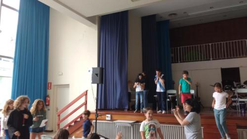 Stage Play Rehearsals