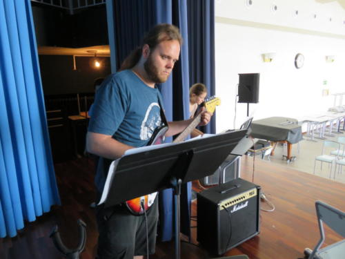 Stage Play Rehearsals