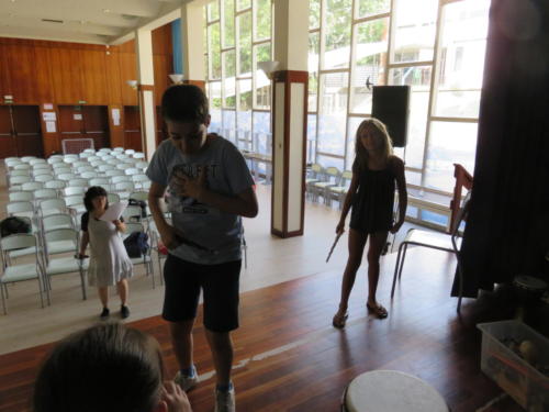 Stage Play Rehearsals