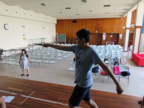 Stage Play Rehearsals