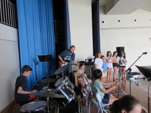 Stage Play Rehearsals