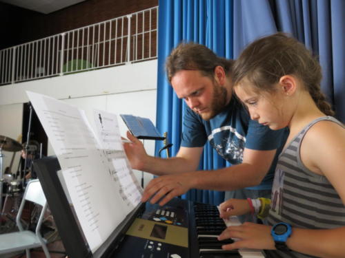 Stage Play Rehearsals