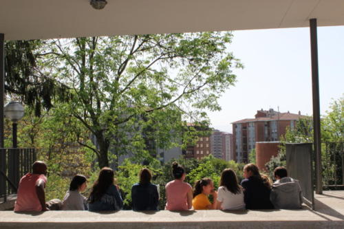 Pausa para almorzar