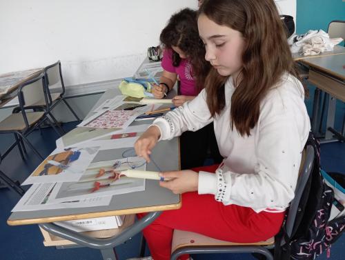 Proyectos de cocina, deportes, el Día de la Madre, la Pascua Ortodoxa y el Día de la Liberación / Küchenprojekte, Sport, Muttertag, orthodoxes Ostern und Tag der Befreiung