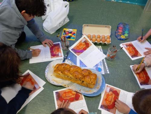 Proyectos de cocina, deportes, el Día de la Madre, la Pascua Ortodoxa y el Día de la Liberación / Küchenprojekte, Sport, Muttertag, orthodoxes Ostern und Tag der Befreiung