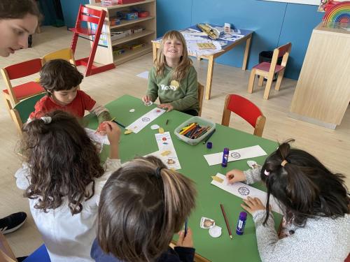 Proyectos de cocina, deportes, el Día de la Madre, la Pascua Ortodoxa y el Día de la Liberación / Küchenprojekte, Sport, Muttertag, orthodoxes Ostern und Tag der Befreiung