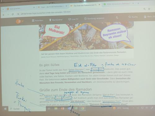 Nuevo proyecto de escritura / Neues Schreibprojekt