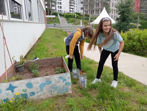 Proyecto STEM de pluviómetros, preparación para los exámenes oficiales, evento sobre el Campeonato Europeo de Atletismo y merendolas de fin de curso / STEM-Projekt mit Regenmessern, Vorbereitung auf offizielle Prüfungen, Event zur Leichtathletik Europameisterschaft und Abschlussfeiern am Ende des Kurses