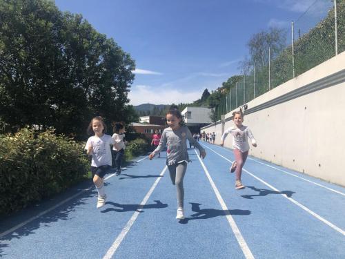 Proyecto STEM de pluviómetros, preparación para los exámenes oficiales, evento sobre el Campeonato Europeo de Atletismo y merendolas de fin de curso / STEM-Projekt mit Regenmessern, Vorbereitung auf offizielle Prüfungen, Event zur Leichtathletik Europameisterschaft und Abschlussfeiern am Ende des Kurses