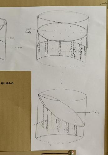 Arquitectura Tejados organicos para pabellones temporales / Architektur organische Dächer für ephemere Pavillons