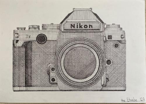 Cámaras y sombreado / Fotoapparate und Schraffur