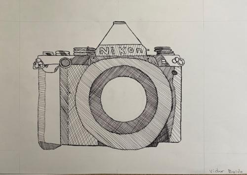 Cámaras y sombreado / Fotoapparate und Schraffur