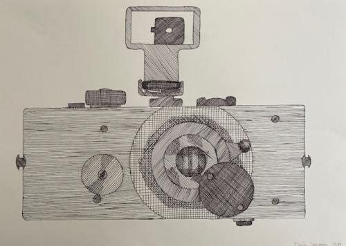 Cámaras y sombreado / Fotoapparate und Schraffur