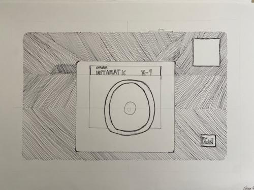 Cámaras y sombreado / Fotoapparate und Schraffur