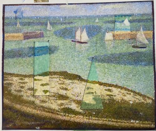Pointillismo / der Pointillismus