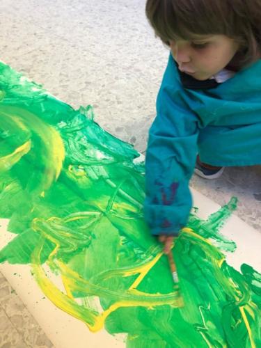 Arte para en las extraescolares del Jardín de Infancia / Kinderkunst in der Nachmittagsbetreuung