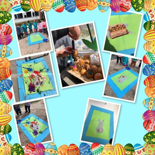 Arte para en las extraescolares del Jardín de Infancia / Kinderkunst in der Nachmittagsbetreuung