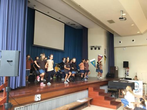 Einschulungsfeier / Ceremonia de ingreso a primaria