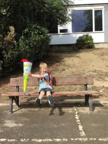 Einschulungsfeier / Ceremonia de ingreso a primaria