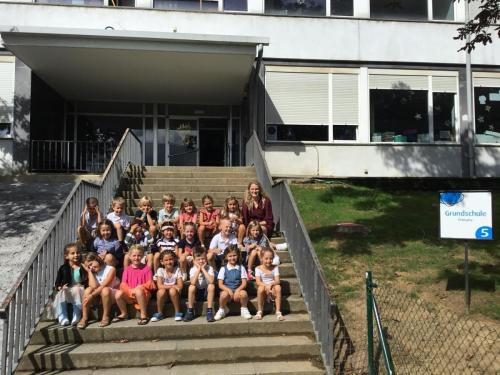 Einschulungsfeier / Ceremonia de ingreso a primaria