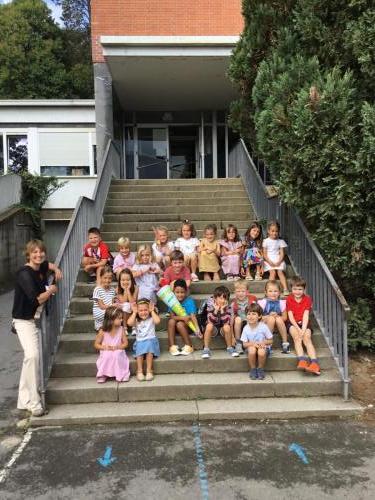 Einschulungsfeier / Ceremonia de ingreso a primaria