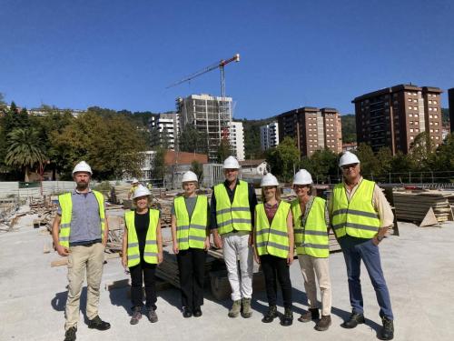 Obras polideportivo / Baustelle Sportcampus