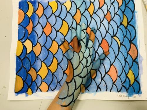Manos camufladas/Hände verstecken