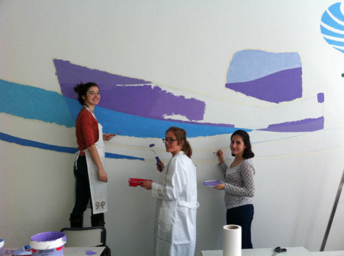 Pintura mural/Wandmalerei