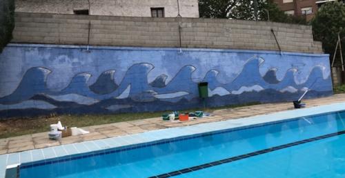 Piscina con olas/Wellenbad