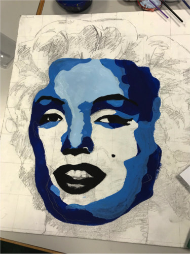 Pop art 2017-18 Retratos/Pop art 2017-18 Portraits