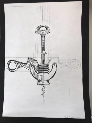 Sacacorchos diseño/Korkenzieher Design