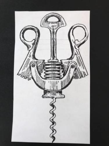 Sacacorchos diseño/Korkenzieher Design