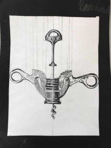 Sacacorchos diseño/Korkenzieher Design